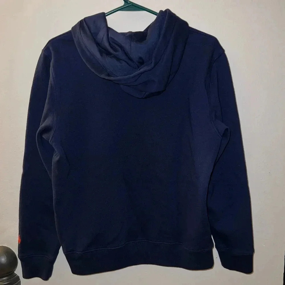 Polo Ralph Lauren Navy Blue Embroidered Logo Sweatshirt - Picture 2 of 4